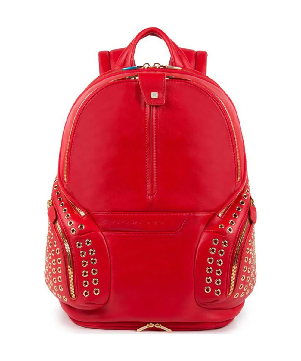 Рюкзак Piquadro Coleos 13'', красный, 32x36x15 см.