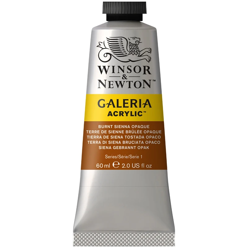 Краски акриловые Winsor&Newton "Galeria", 60 мл, туба, жженая сиена