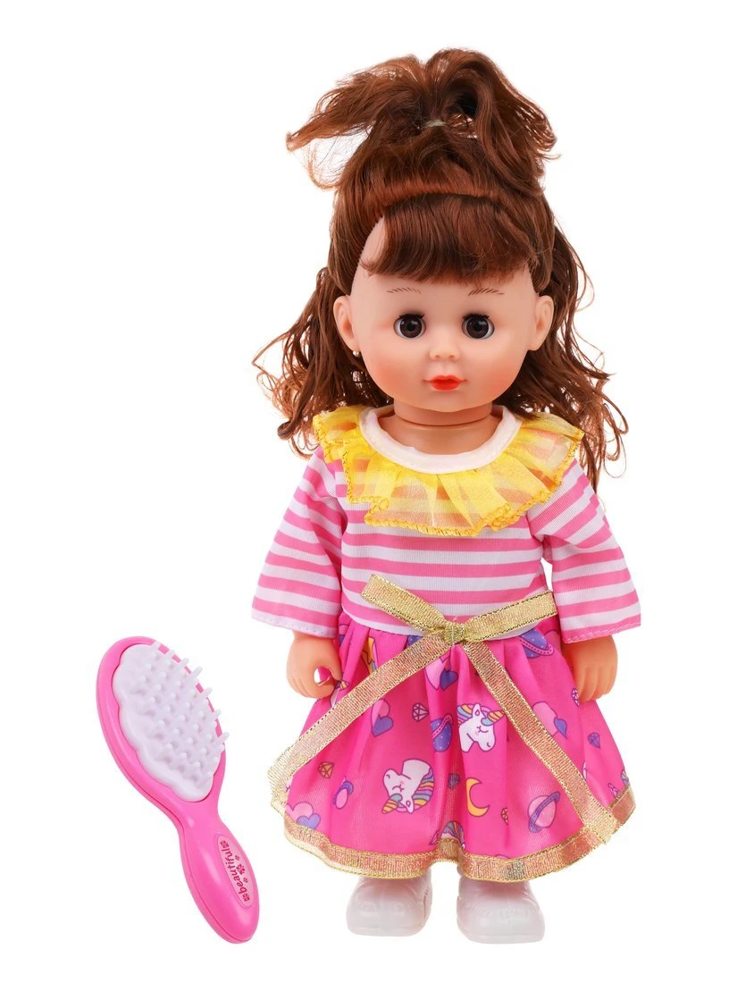 Игровой набор "Моя малышка", в комплекте кукла 30см., расческа