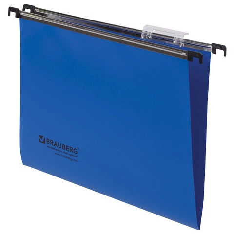 Подвесные папки пластиковые BRAUBERG(Италия), комплект 5 шт., 315х245 мм, до 80 Подвесные папки пластиковые BRAUBERG(Италия), комплект 5 шт., 315х245 мм, до 80