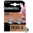 Батарейки DURACELL Lithium, CR2032, литиевые, КОМПЛЕКТ 2 шт., в блистере