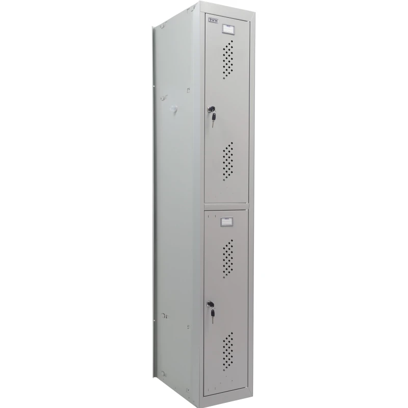 Шкаф для одежды металлический ПРАКТИК ML 02-30 усиленный (доп. модуль)