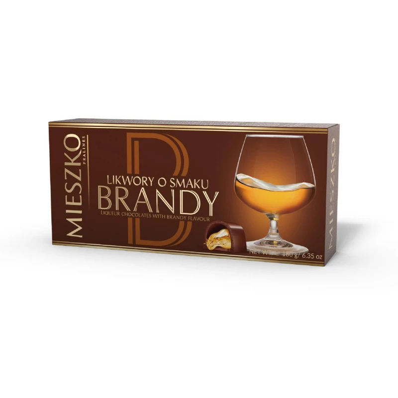 Набор конфет Mieszko Бренди новый год, 180г.