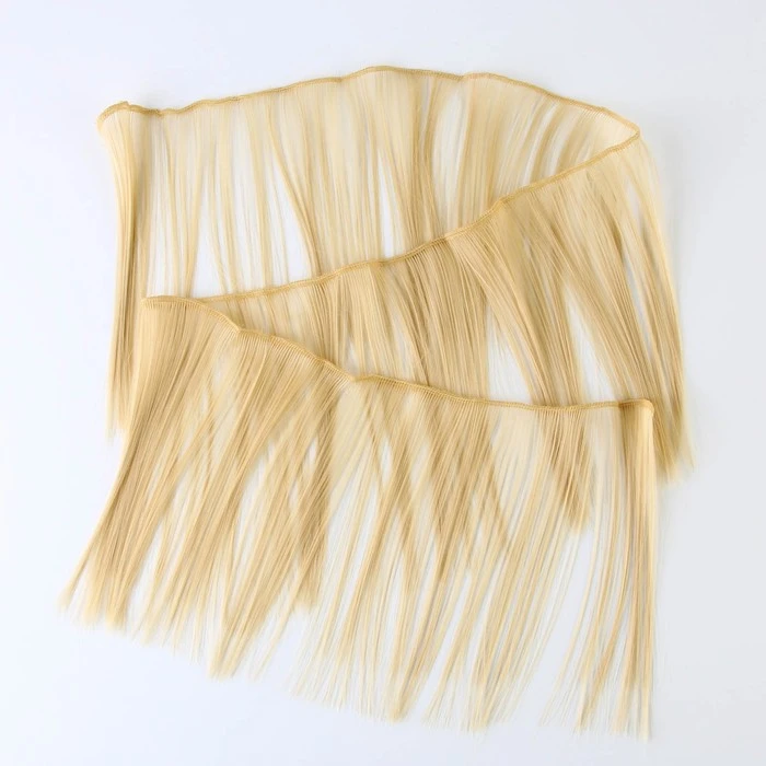 Волосы-тресс для кукол «Белая пена», набор для декора, 25 50 см