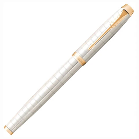 Ручка перьевая PARKER "IM Premium Pearl GT", корпус жемчужный лак,