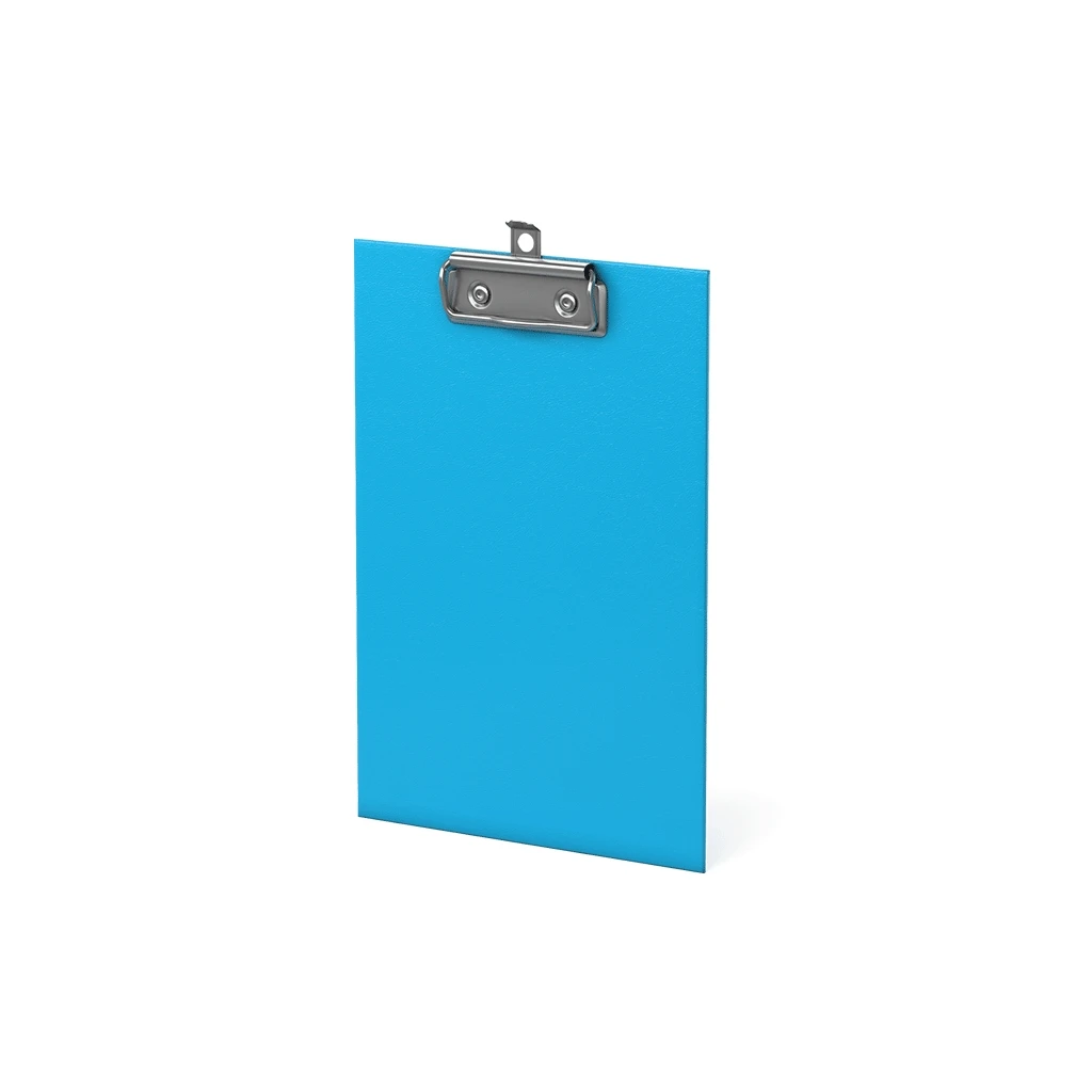 Планшет с зажимом ErichKrause® Neon, А5, голубой