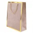 Пакет подарочный 32*26*10см "Darvish" ассорти цветной с золотой рамкой