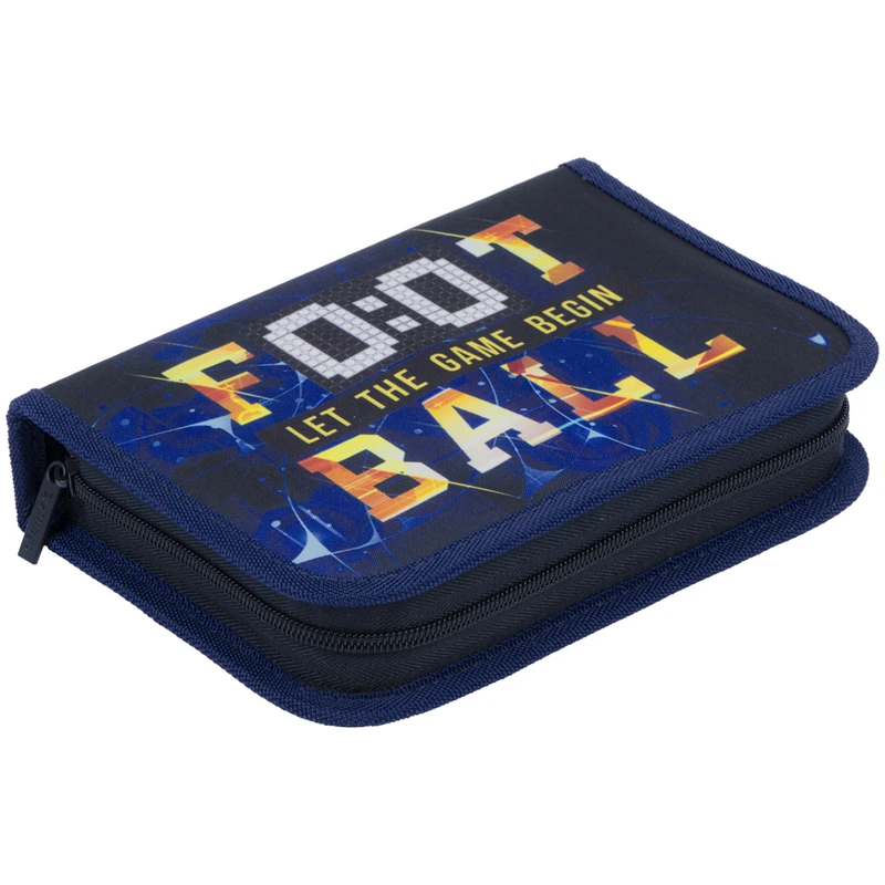 Пенал 1 отделение, 200*140*40 Berlingo "Football game", полиэстер