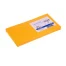 Конверт С65 114х229 мм, цветной, силиконовая лента, 120 г/м?, жёлтый