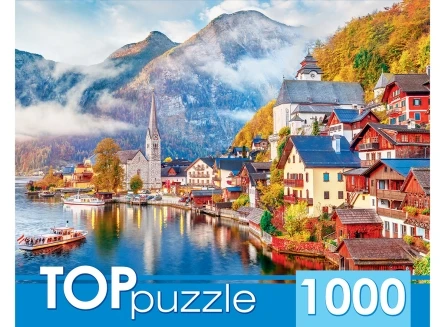 TOPpuzzle. ПАЗЛЫ 1000 элементов. ГИТП1000-2153 Австрия. Гальштат