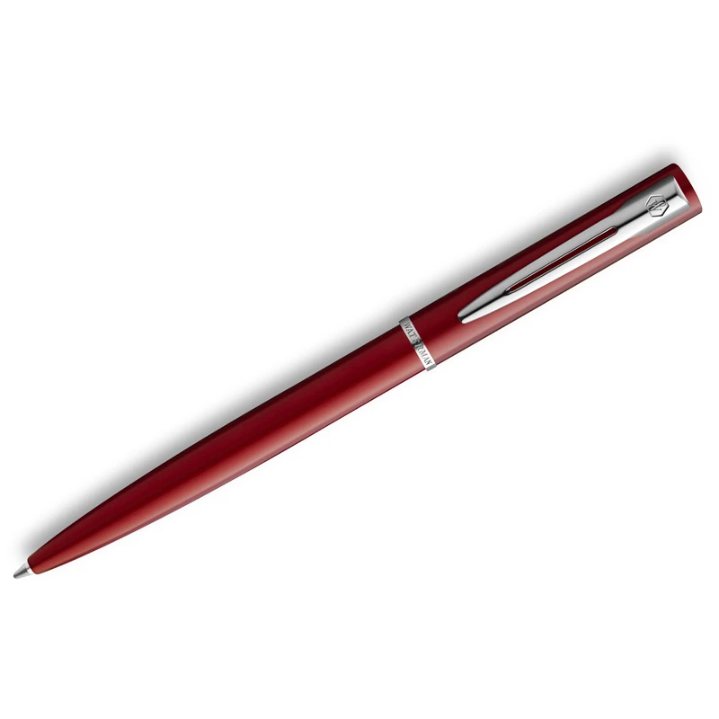 Ручка шариковая Waterman "Allure Red" синяя, 1,0мм, кнопоч.,