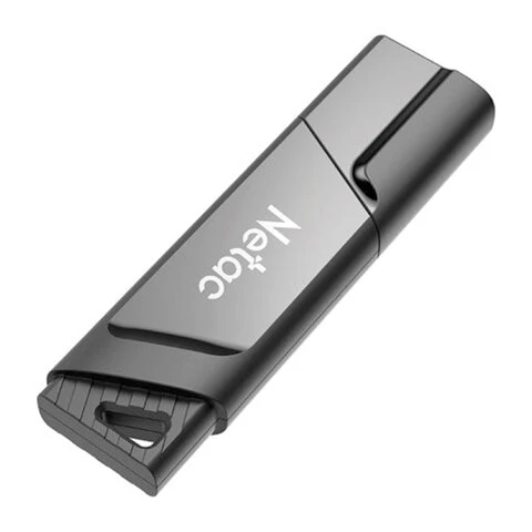 Флеш-диск 64GB NETAC U336, USB 3.0, черный, NT03U336S-064G-30BK