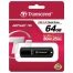 Флеш-диск 64 GB TRANSCEND Jetflash 700 USB 3.0, черный, TS64GJF700