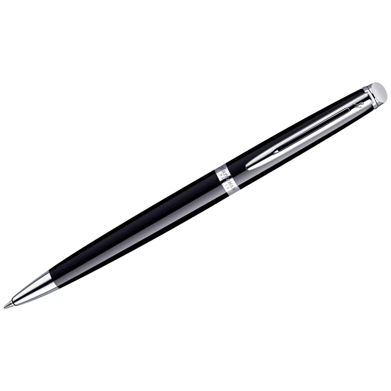 Ручка шариковая Waterman "Hemisphere Mars Black PT" синяя, 1,0мм,