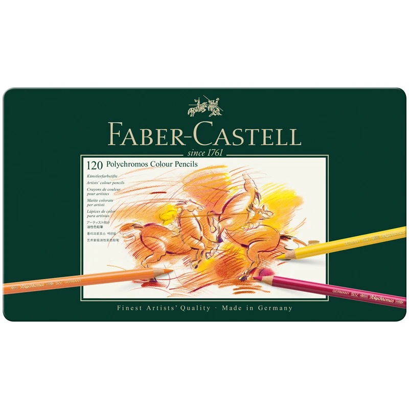 Карандаши цветные художественные Faber-Castell "Polychromos" 120цв.,