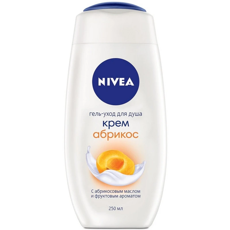 Гель для душа NIVEA Крем - Абрикос 250 г