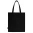 Сумка-шоппер BRAUBERG PREMIUM, канвас, 40х35 см, на кнопкe, карман, черный,