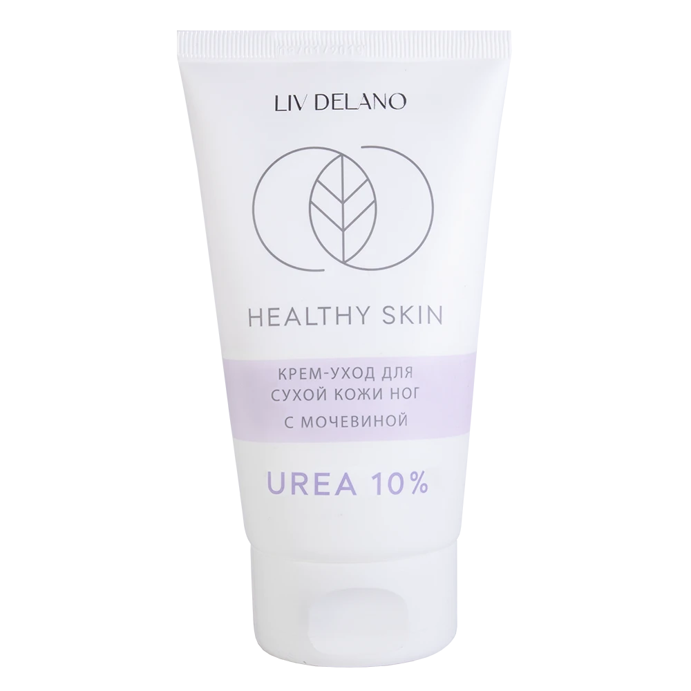 LIV DELANO Healthy Skin Крем-Уход для сухой кожи НОГ с мочевиной 10%, 150г