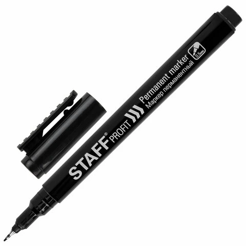 Маркер перманентный НАБОР 4 ЦВЕТА, STAFF "Profit PM-105", тонкий Маркер перманентный НАБОР 4 ЦВЕТА, STAFF "Profit PM-105", тонкий