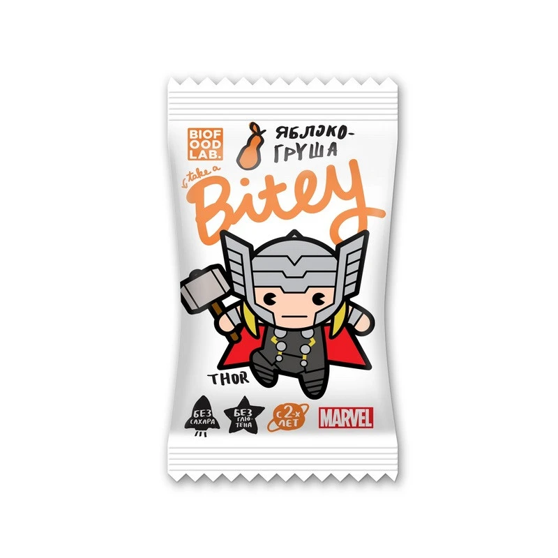 Батончик Фруктово-ягодный Bitey Яблоко-Груша ФР-00000107