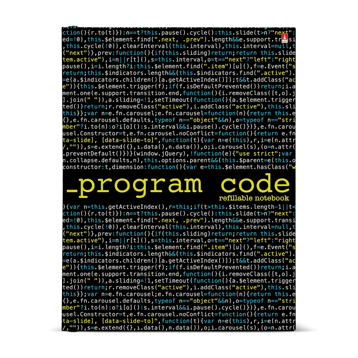 ТЕТРАДЬ НА КОЛЬЦАХ СО СМЕННЫМ БЛОКОМ, 80 ЛИСТОВ, "PROGRAM CODE"