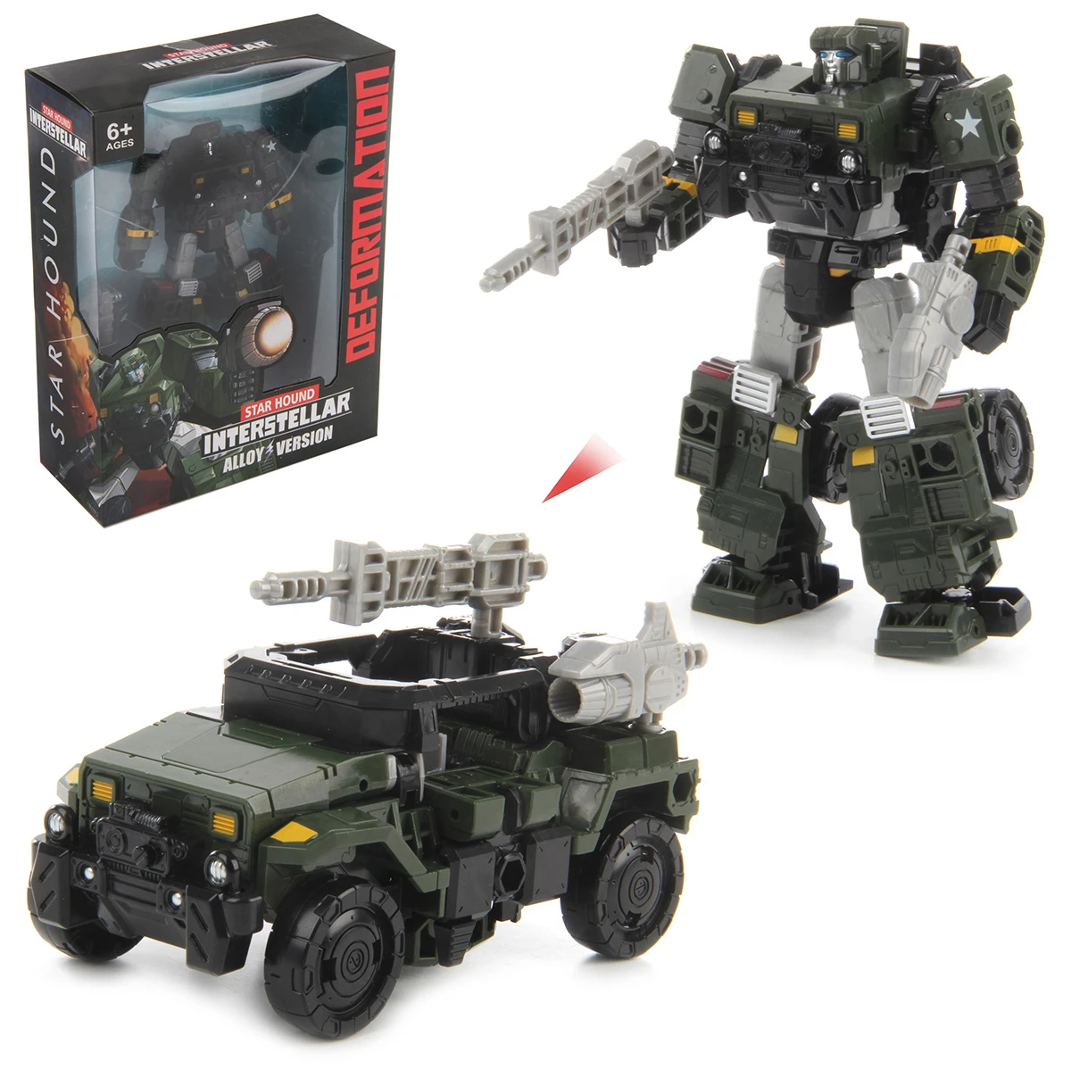 Робот-трансформер "Внедорожник", 28,5х22х9, коробка