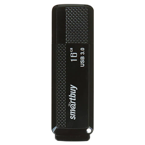Флэш-диск 16 GB SMARTBUY Dock USB 3.0, черный, SB16GBDK-K3