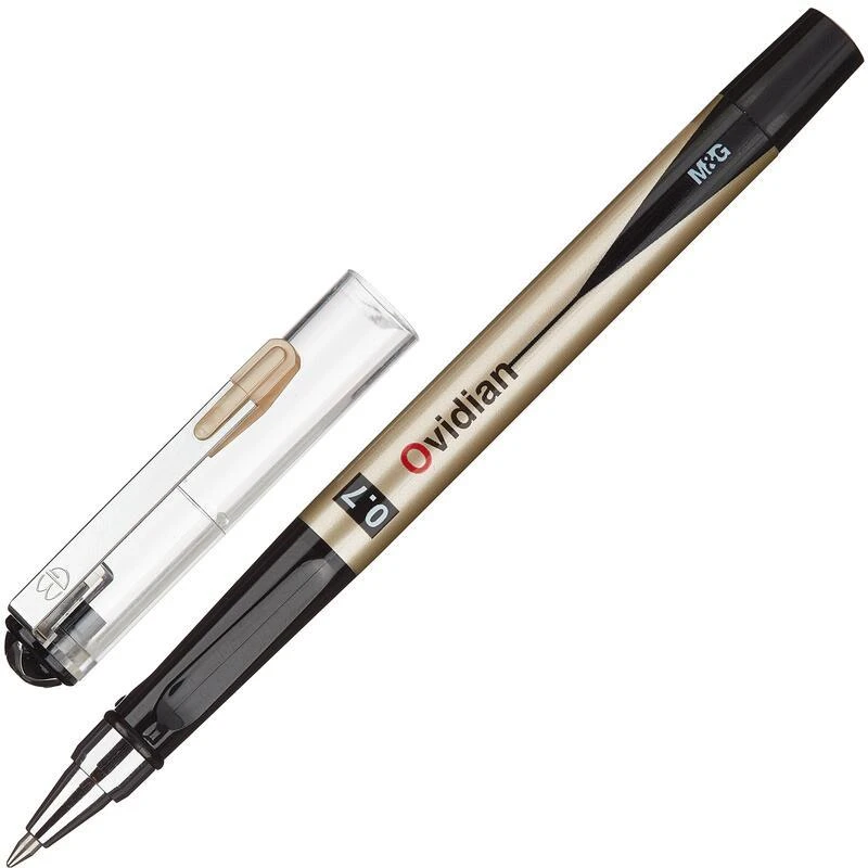 Ручка гелевая неавтоматическая M&G Ovidian линия 0,5мм черн AGP11571110700H