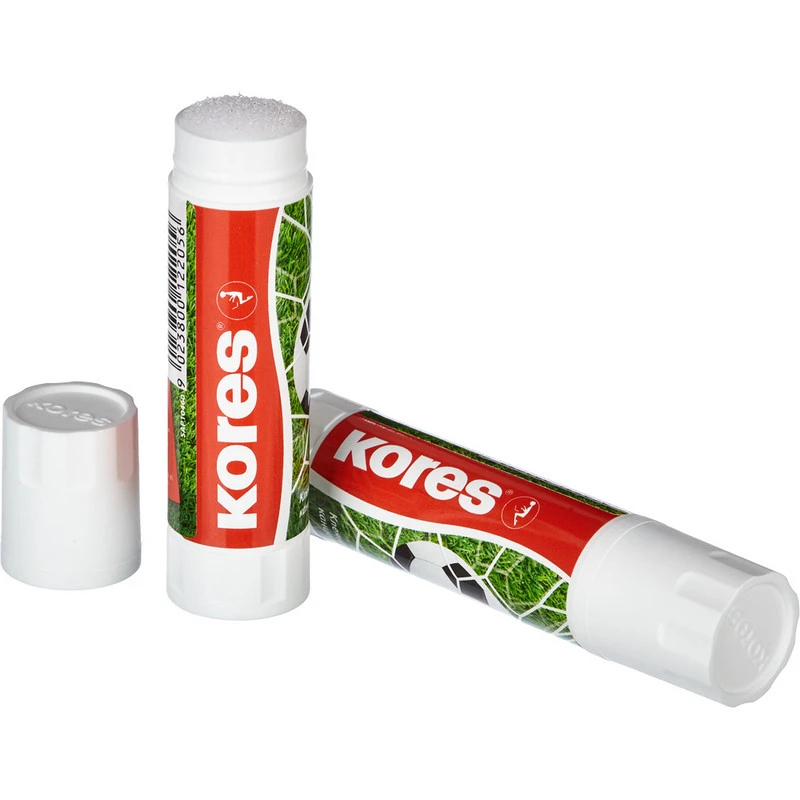 Клей-карандаш 20г Kores Футбол 2шт/уп