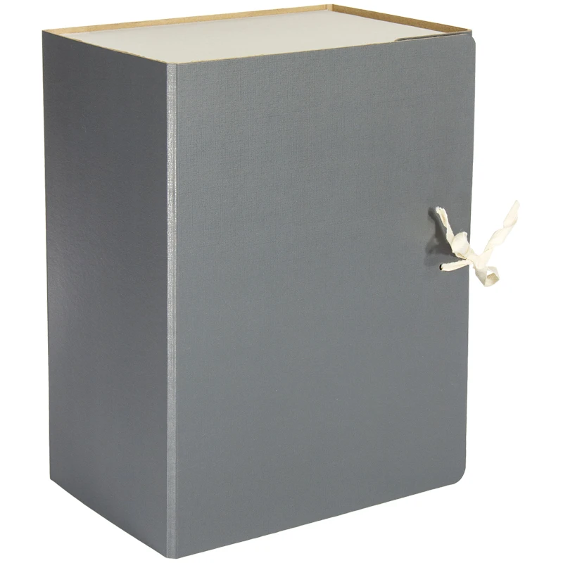 Короб архивный с завязками OfficeSpace разборный, БВ, 150мм, ассорти, сплошной,