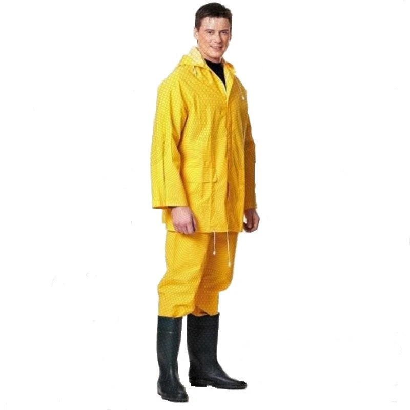 Спец.костюм Костюм влагозащитный ПВХ (куртка, брюки) желтый XL 970890