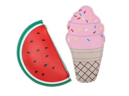 Кошелек детский иск. кожа (13 см) "ЛАКОМСТВА", змейка (арт. 200375490)