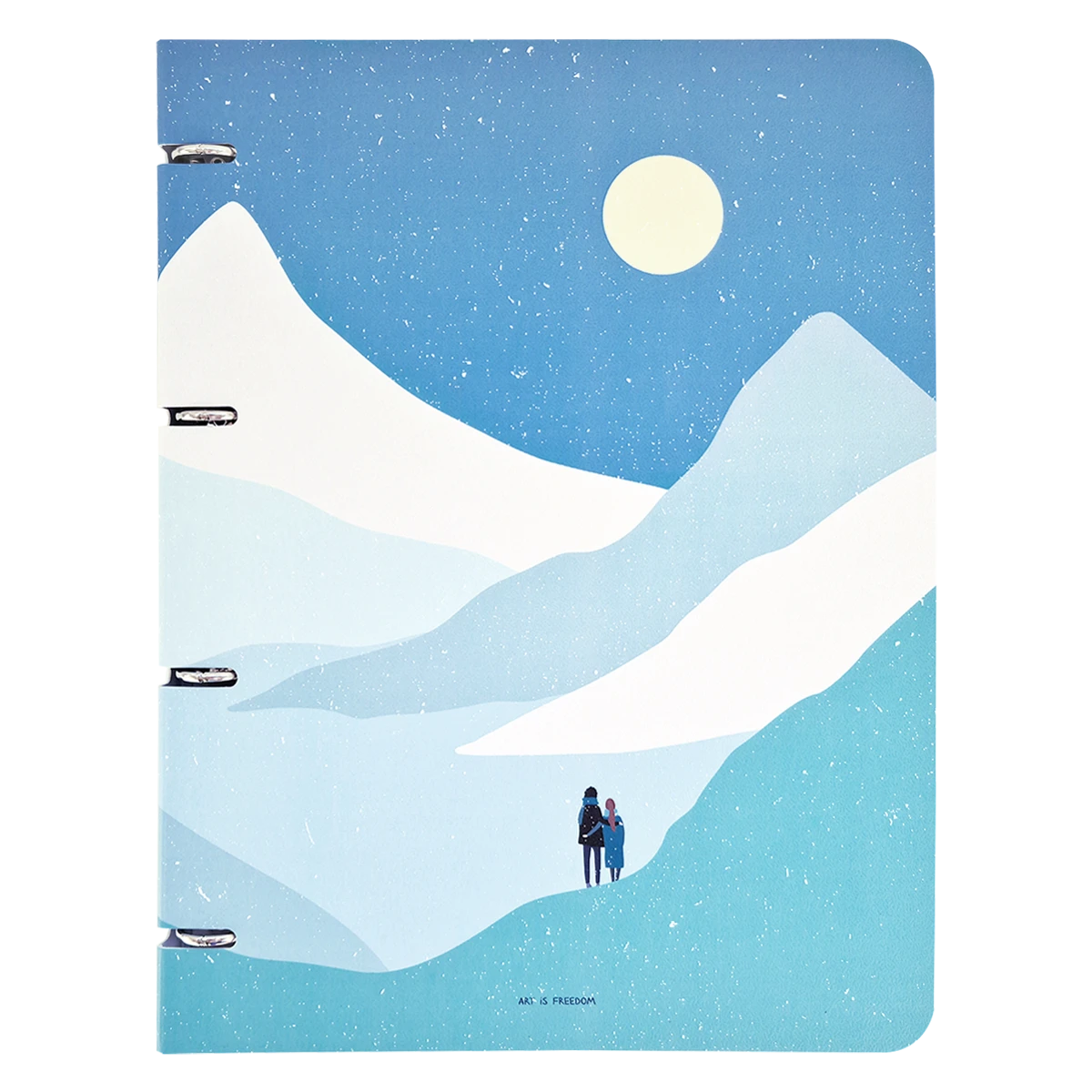 Тетрадь общая, Be Smart, 240х310 мм, 120 л., клетка, кольцевой механизм, картон.