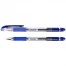 Ручка шариковая синяя на масляной основе "Piano" корпус с резиновым