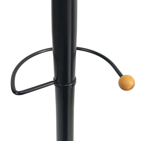 Вешалка-стойка BRABIX "CR-8243" на мраморном диске, металл, 6+3