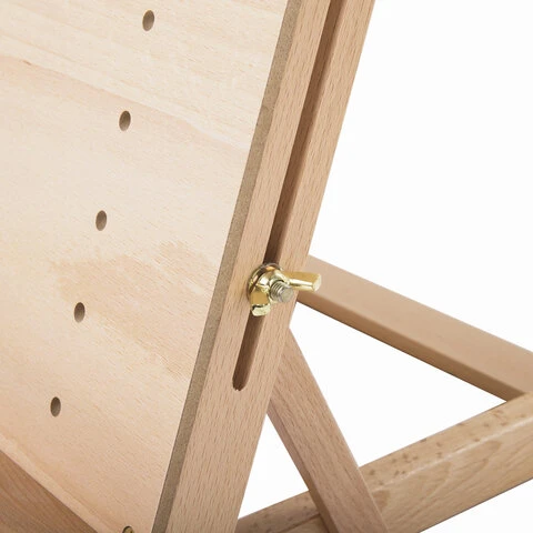 Мольберт настольный BRAUBERG ART CLASSIC, регулируемый верхний держатель,