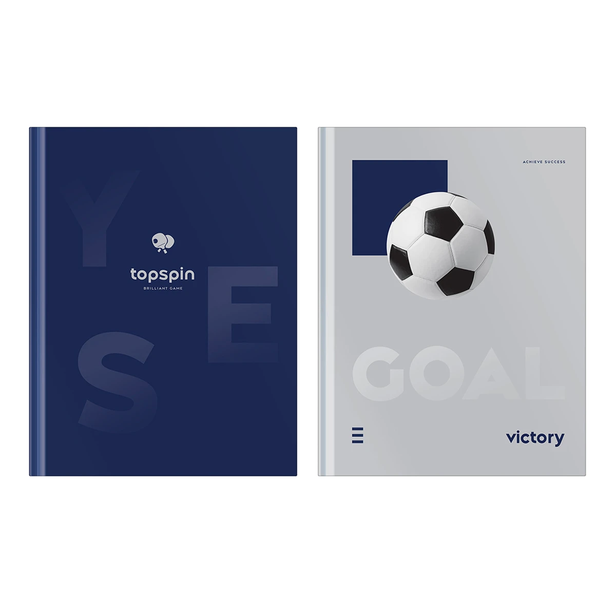 Бизнес-блокнот А5, 80л., евроформат, BG "Добиться успеха", soft-touch