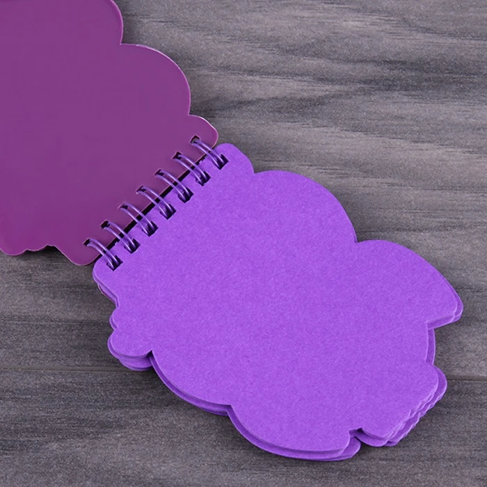 Блокнот на спирале 8*11см 50л фигурный "сова"