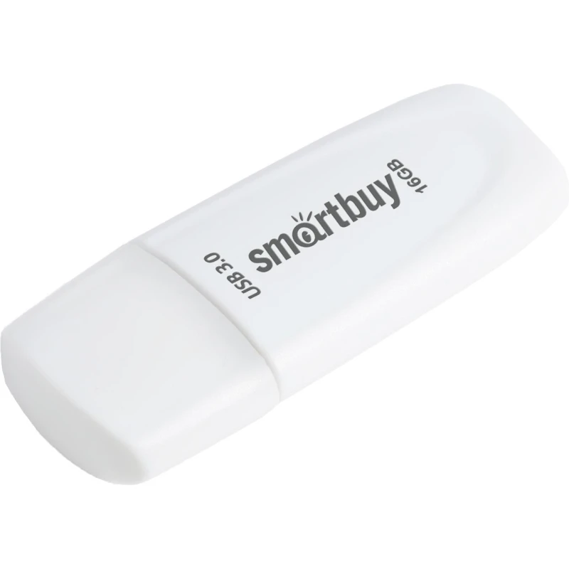 Флеш-память Smartbuy UFD 3.0/3.1 16GB Scout White (SB016GB3SCW)