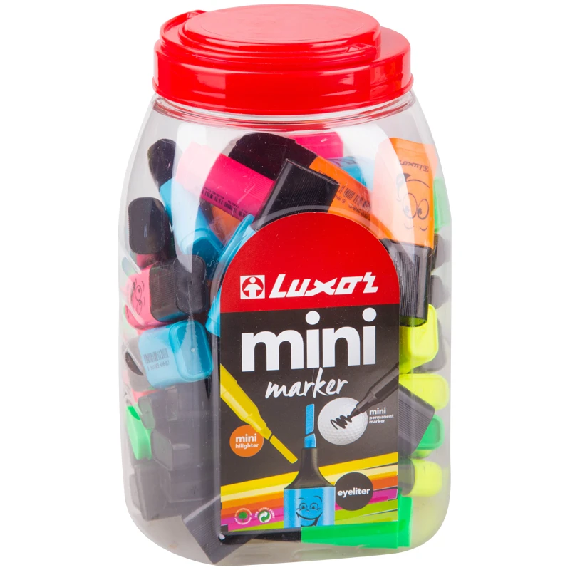 Текстовыделитель Luxor "Eyeliter" ассорти, 1-4,5мм Текстовыделитель Luxor "Eyeliter" ассорти, 1-4,5мм