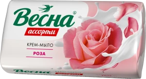 ВЕСНА Мыло 90гр "Роза" 6 шт., арт.6207
