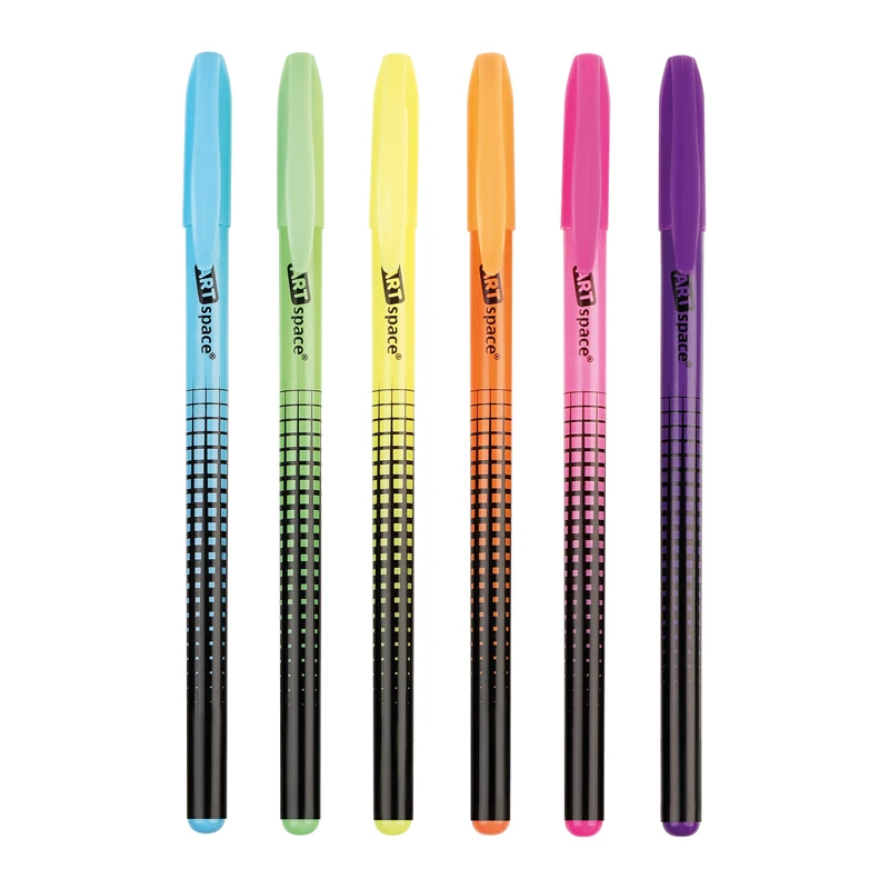 Набор гелевых ручек ArtSpace "Abstraction" 6шт., 06цв., 1,0мм, Набор гелевых ручек ArtSpace "Abstraction" 6шт., 06цв., 1,0мм,