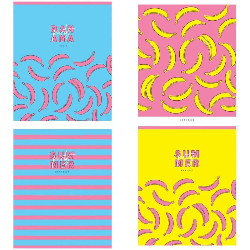 Тетрадь 48л., А5, клетка ArtSpace "Стиль. Banana party" Тетрадь 48л., А5, клетка ArtSpace "Стиль. Banana party"