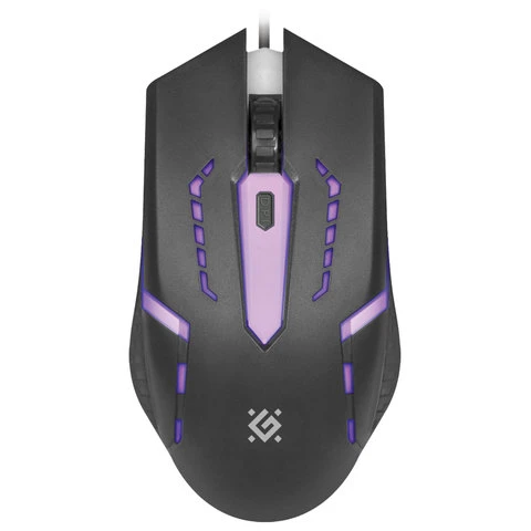 Мышь проводная DEFENDER Flash MB-600L, 800-1200 dpi, 4 кнопки + 1 колесо-кнопка,