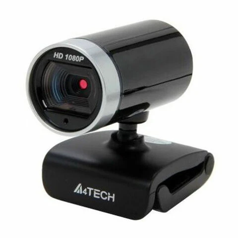 Веб-камера A4TECH PK-910H, 2 Мп, микрофон, USB 2.0, регулируемый крепеж, черная,