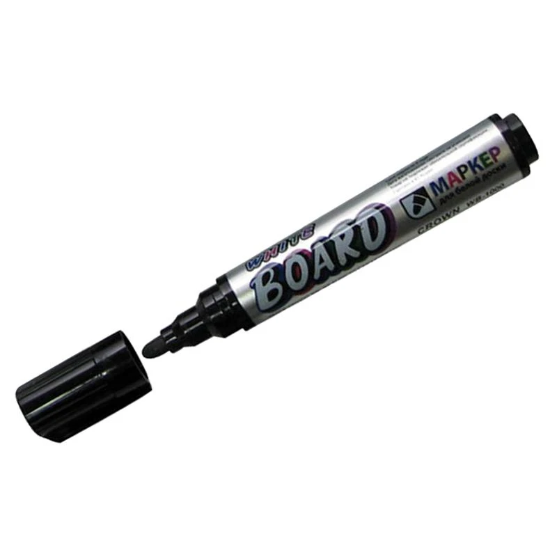 Маркер для магнитных досок "WB-1000" черный, пулевидный, 3мм: WB-1000