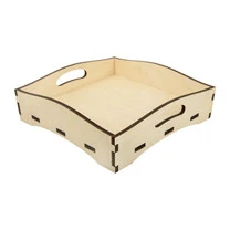 "Mr. Carving" ВД-1056 Поднос под 4 плитки фанера.