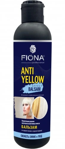 Fiona Anti-Yellow Бальзам для волос АНТИЖЕЛТИН, 200мл, арт.AY101