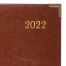 Ежедневник датированный 2022 А5 138x213 мм BRAUBERG "Senator", под