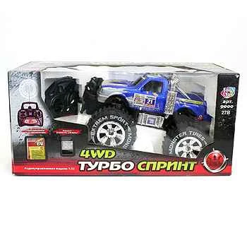 Машинка на радиоуправлении Play Smart BOX 34*24 см. Джип ТурбоСпринт арт. 9000 Машинка на радиоуправлении Play Smart BOX 34*24 см. Джип ТурбоСпринт арт. 9000